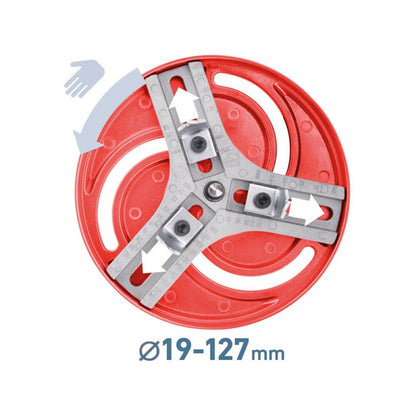 EXTOL PREMIUM körkivágó gipszkartonhoz, állítható 19 -127 mm, HSS