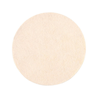 EXTOL PREMIUM polírkorong, fehér, báránybőr (gyapjú); 125 mm, 7 mm vastag, tépőzáras