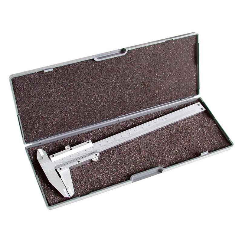 EXTOL PREMIUM tolómérő INOX (mélységmérővel) ; 0,05×150mm