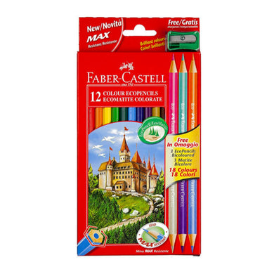 Faber-Castell 12+3 darabos színes ceruza készlet