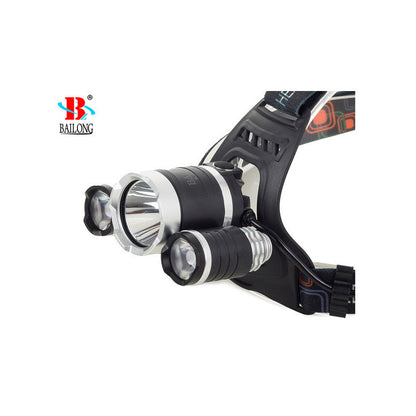 Fejlámpa Bailong LED Cree XM-L T6 2 x XP-E