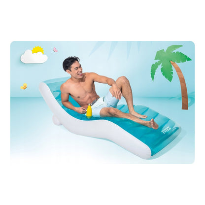 Felfújható matrac úszáshoz 191x99cm INTEX, medence matrac, vízmatrac, strandmatrac, úszómatrac.