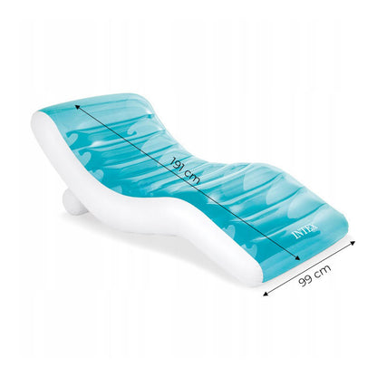 Felfújható matrac úszáshoz 191x99cm INTEX, medence matrac, vízmatrac, strandmatrac, úszómatrac.
