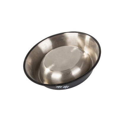 Fém kutyatál csúszásgátló gumival 150ml