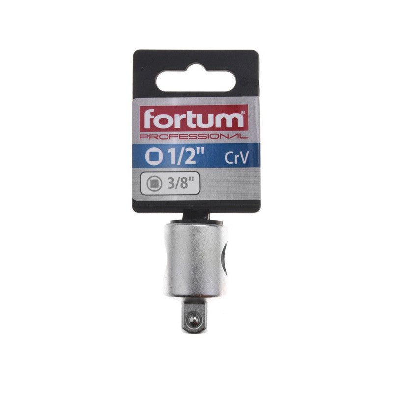 FORTUM adapter hosszabbító szárhoz, 61CrV5; külső befogás: 3/8", 1/2" belső lyukkal FORTUM