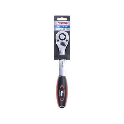 FORTUM racsnis hajtókar 72 fog, hajlított, mechanic, 61CrV5/S2; 1/2", 253mm FORTUM