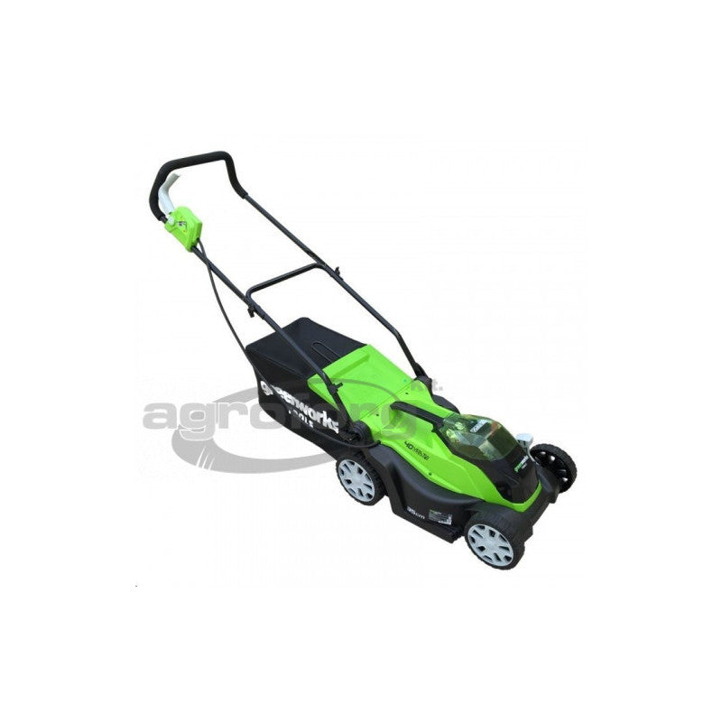 Fűnyíró fűgyűjtős, akkumulátoros Greenworks G40LM35 40 v, 35 cm, akku- és töltő nélkül