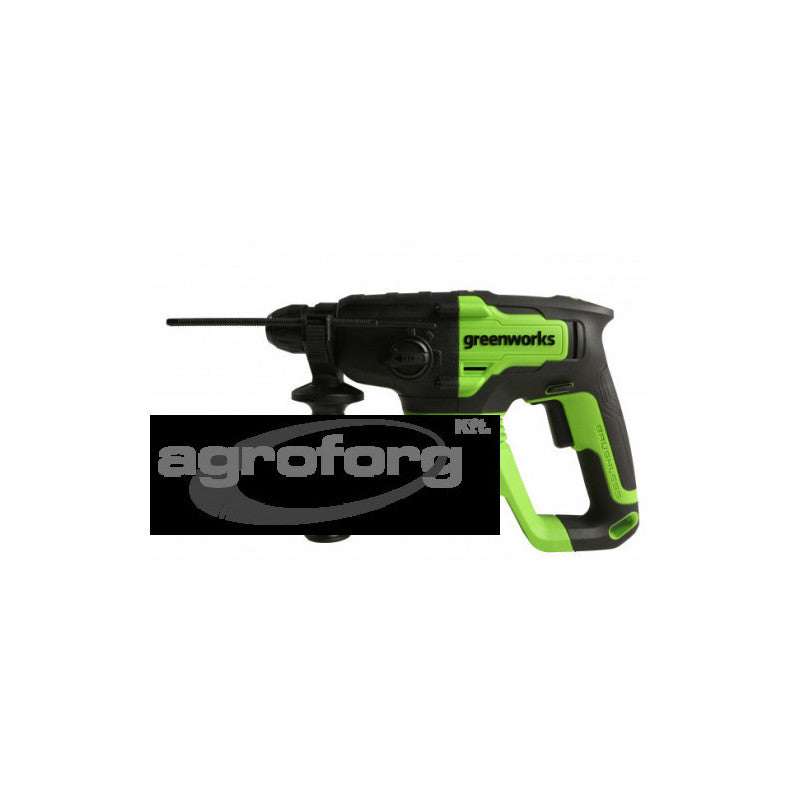 Fúró-vésőkalapács akkumulátoros Greenworks GD24SDS2 24v, ütőerő 2 j, sds, akku és töltő nélkül
