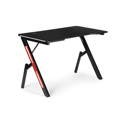 Gamer íróasztal LED világítással - Gaming asztal PC-hez - Játékos íróasztal