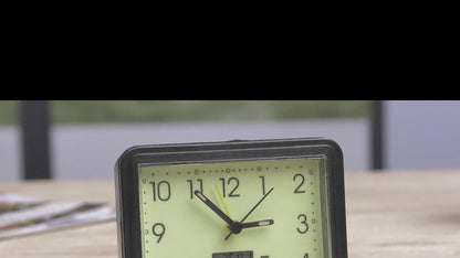 Genius Ideas Lumineszcens asztali óra és hőmérő