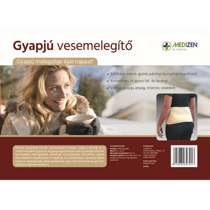 Gyapjú vesemelegítő