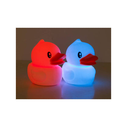 Gyermek éjjeli lámpa LED kacsa RGB érintés USB-alátámasztással