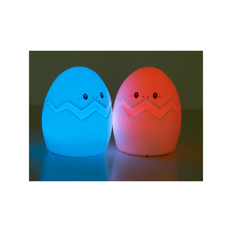 Gyerek éjjeli fény RGB érintős USB tojás - LED