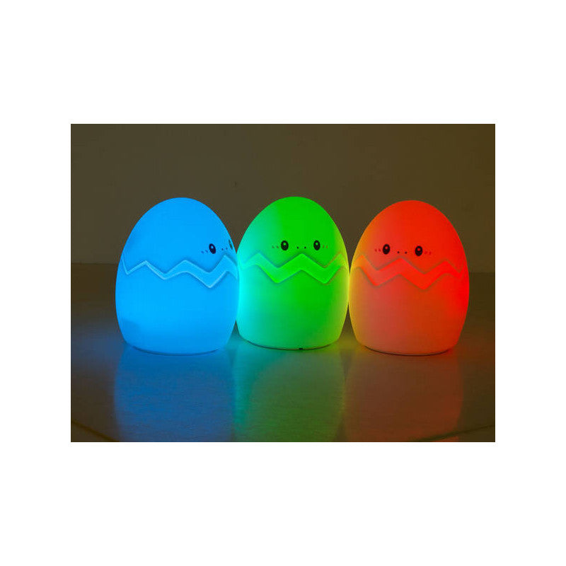 Gyerek éjjeli lámpa LED tojás RGB távirányítóval és USB csatlakozóval