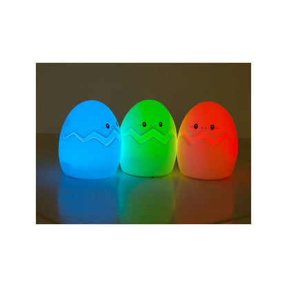 Gyerek éjjeli lámpa LED tojás RGB távirányítóval és USB csatlakozóval