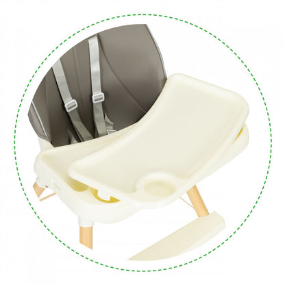 Gyermek etetőszék 2 az 1-ben ECOTOYS - baba etetőszék, gyermek szék, magasított etetőszék, asztali etetőszék