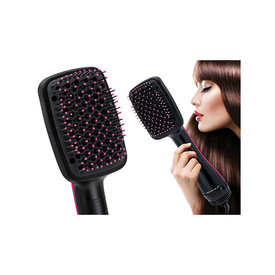 Kétfunkciós hajszárító és hajkiegyenesítő kefe - hajformázó eszköz ...