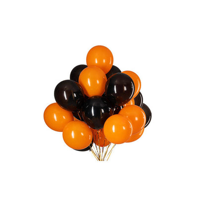 Halloween lufi szett fekete narancssárga 20 darab