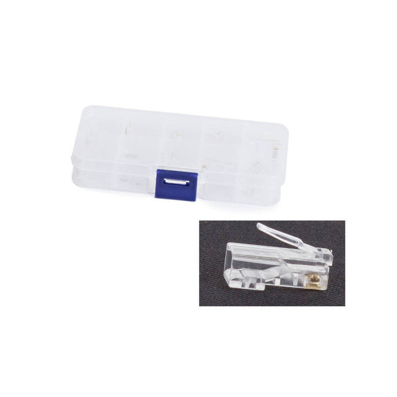 Hálózati teszter készlet LSA crimper RJ45 tokkal