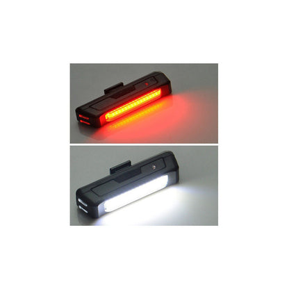 Hátsó kerékpárlámpa USB LED COB lámpa 500lm