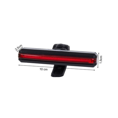 Hátsó USB LED COB kerékpár lámpa