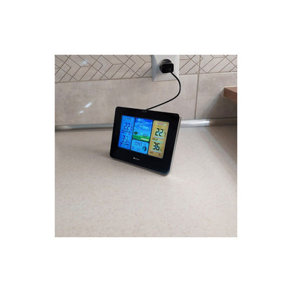 Időjárás állomás 22452 - Időjárás előrejelzés, hőmérséklet, páratartalom, időjárás információ, digitális kijelző