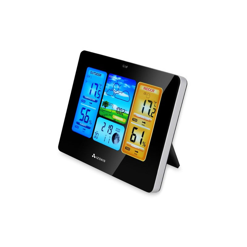 Időjárás állomás 22452 - Időjárás előrejelzés, hőmérséklet, páratartalom, időjárás információ, digitális kijelző