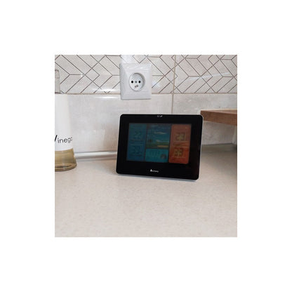 Időjárás állomás 22452 - Időjárás előrejelzés, hőmérséklet, páratartalom, időjárás információ, digitális kijelző