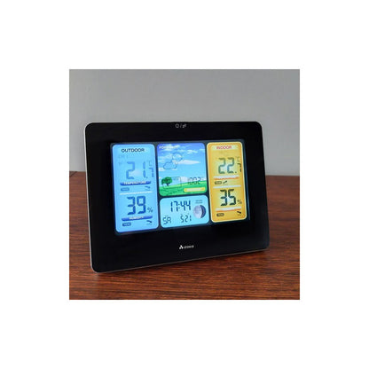 Időjárás állomás 22452 - Időjárás előrejelzés, hőmérséklet, páratartalom, időjárás információ, digitális kijelző