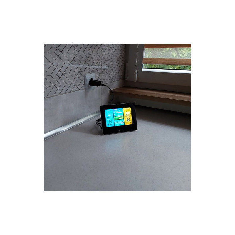 Időjárás állomás 22452 - Időjárás előrejelzés, hőmérséklet, páratartalom, időjárás információ, digitális kijelző