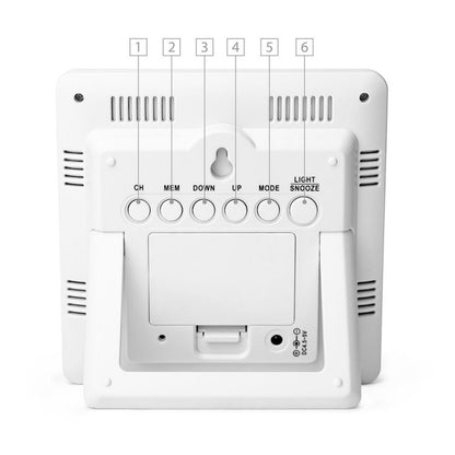 Időjárás állomás DCF-szel és időjárás kijelző + szenzor SP93