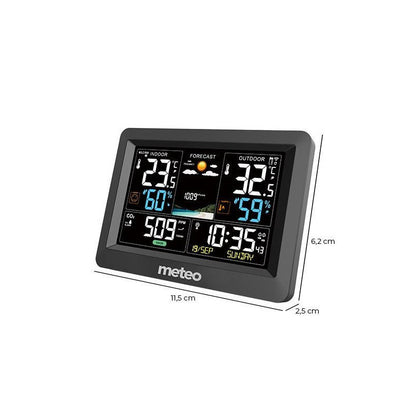 Időjárásállomás CO2 mérés funkcióval METEO SP105