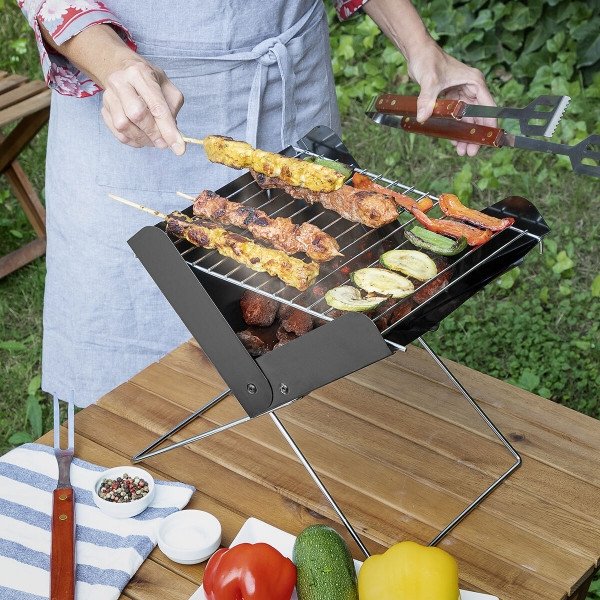 InnovaGoods - Hordozható mini grillező