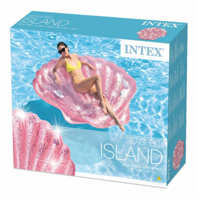 Intex csillogó kagylós matrac