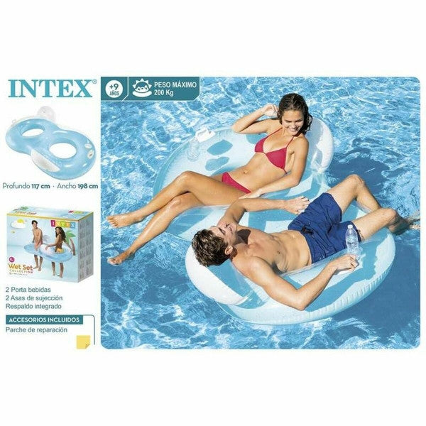 Intex Felfújható gumimatrac  (198 X 117 cm, PVC)