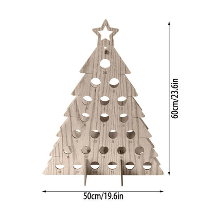 Karácsonyi fa felnőtt adventi naptár