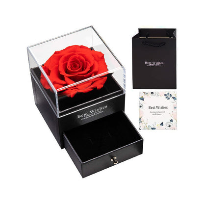 Örök rózsa díszdobozban 