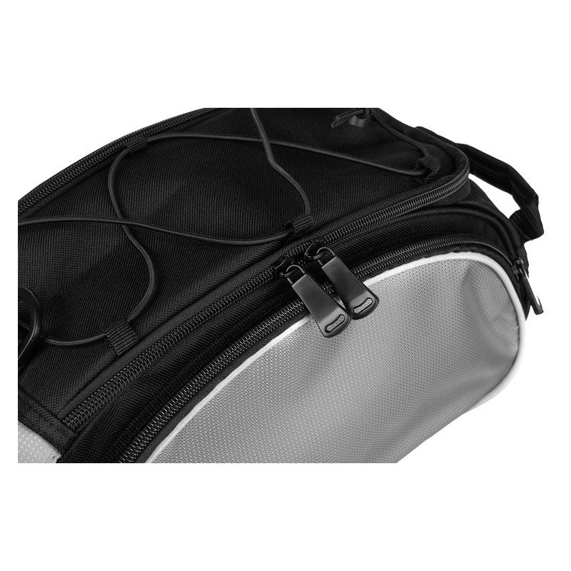 Kerékpártáska SR14096 - prakktikus tároló kerékpározáshoz, vízálló anyagból, sok zsebbel, könnyű és strapabíró.