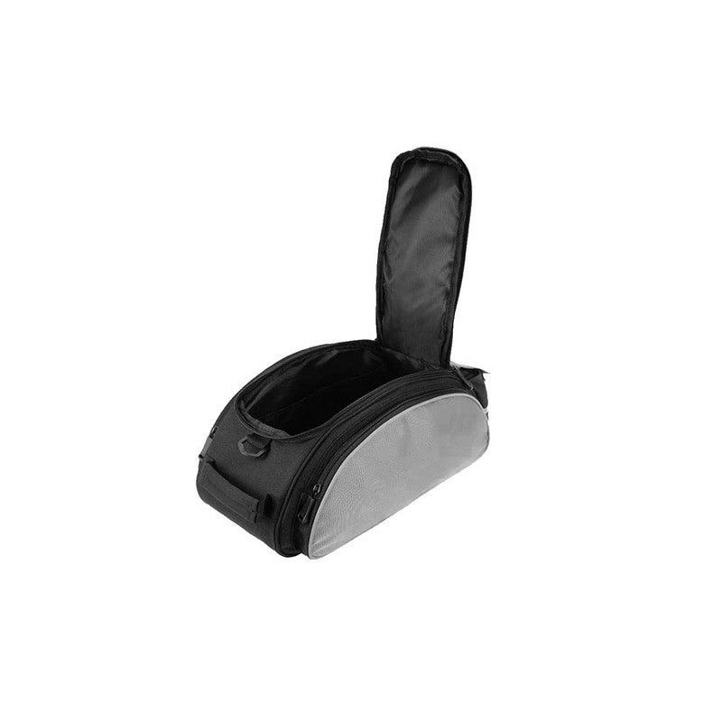 Kerékpártáska SR14096 - prakktikus tároló kerékpározáshoz, vízálló anyagból, sok zsebbel, könnyű és strapabíró.