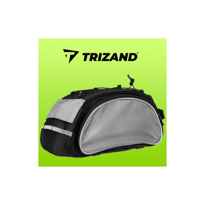 Kerékpártáska SR14096 - prakktikus tároló kerékpározáshoz, vízálló anyagból, sok zsebbel, könnyű és strapabíró.