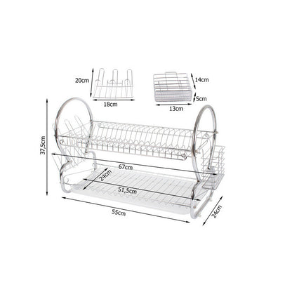 Kétszintes csepegtető állvány robotgép szárító