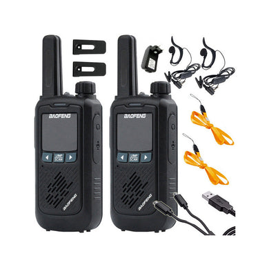 Baofeng BF-T17 rádiókészülék szett 2db - walkie talkie kommunikátor