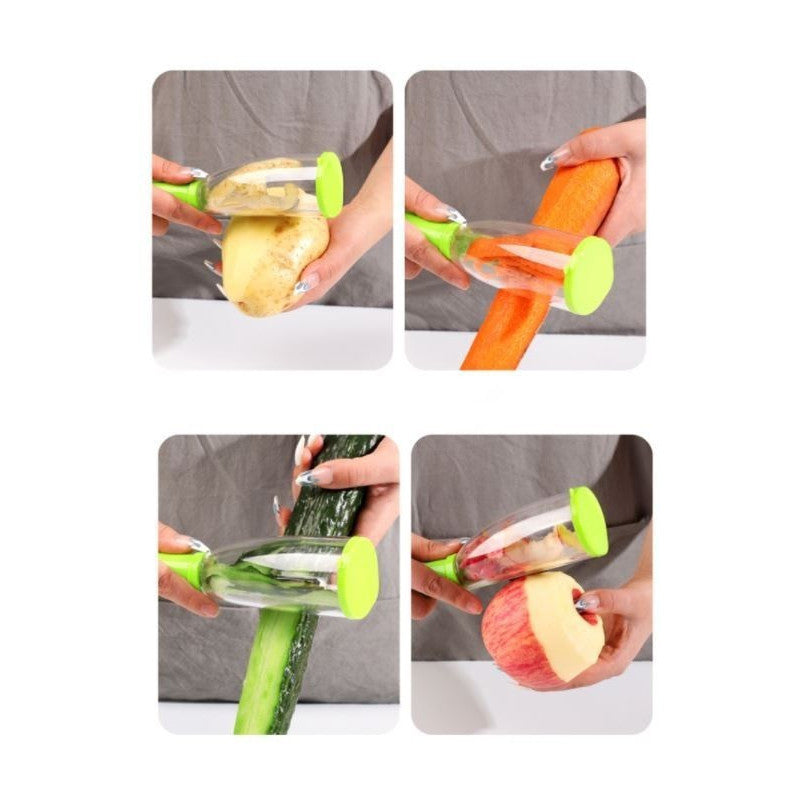 KitchenLife hámozó tárolóval