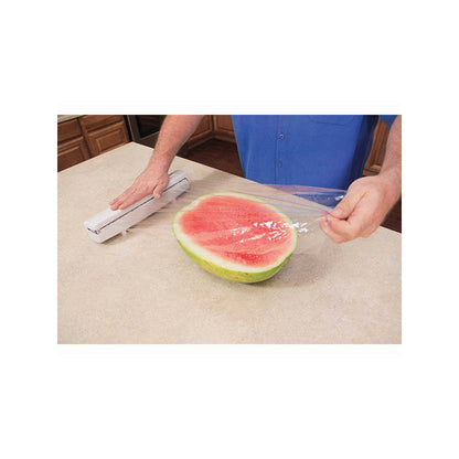 Konyhai fólia adagoló vágóval - praktikus konyhai eszköz - konyhai fólia tároló - fóliavágó - konyhai segédeszköz