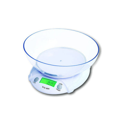 Konyhai mérleg LCD kijelzővel és tálca 7 kg/1g pontossággal