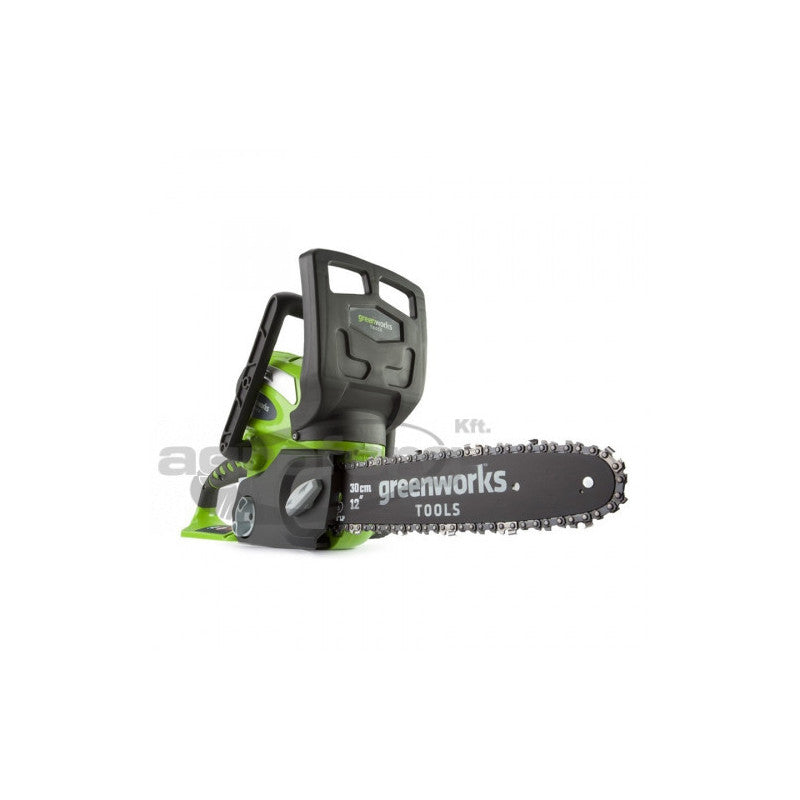 Láncfűrész akkumulátoros Greenworks G40CS30 40 v, 3/8-1.3-45 szemes, akku- és töltő nélkül