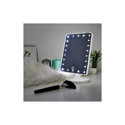 LED sminktükör L22066, érintésérzékeny világítással, állítható fényerővel, 22066-es modell.