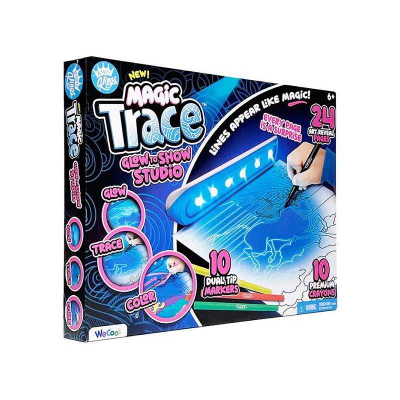 Magic Trace: Ragyogó rajzolás stúdió UV lámpával