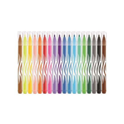 Maped Color Peps Jungle kimosható filctoll készlet - 18 db