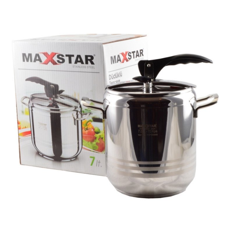 Maxstar Gyorsfőző Kukta magas 7 literes